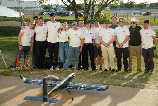 Ekipa Edvard Rusjan zmagala na tekmovanju Design/Build/Fly