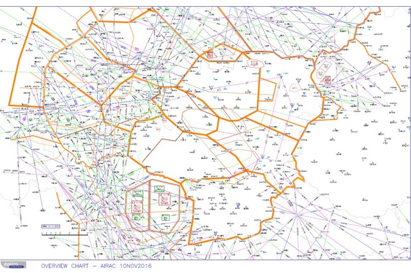 Evropski zračni prostor je eden najprometnej&scaron;ih