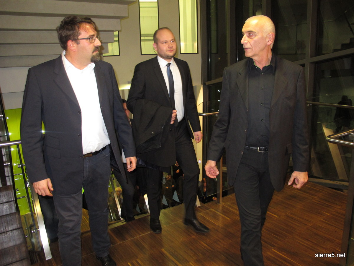 Ivo Boscarol, Andrej Lazar in Tadej Beočanin