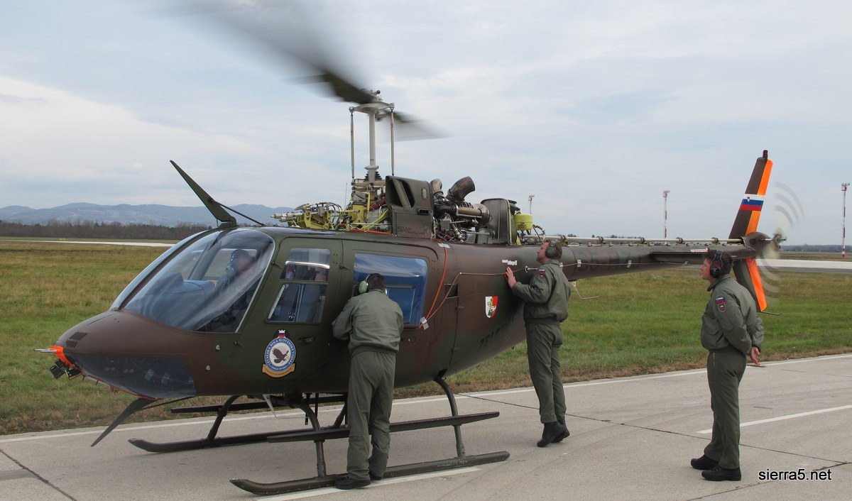 Priprave na testni let