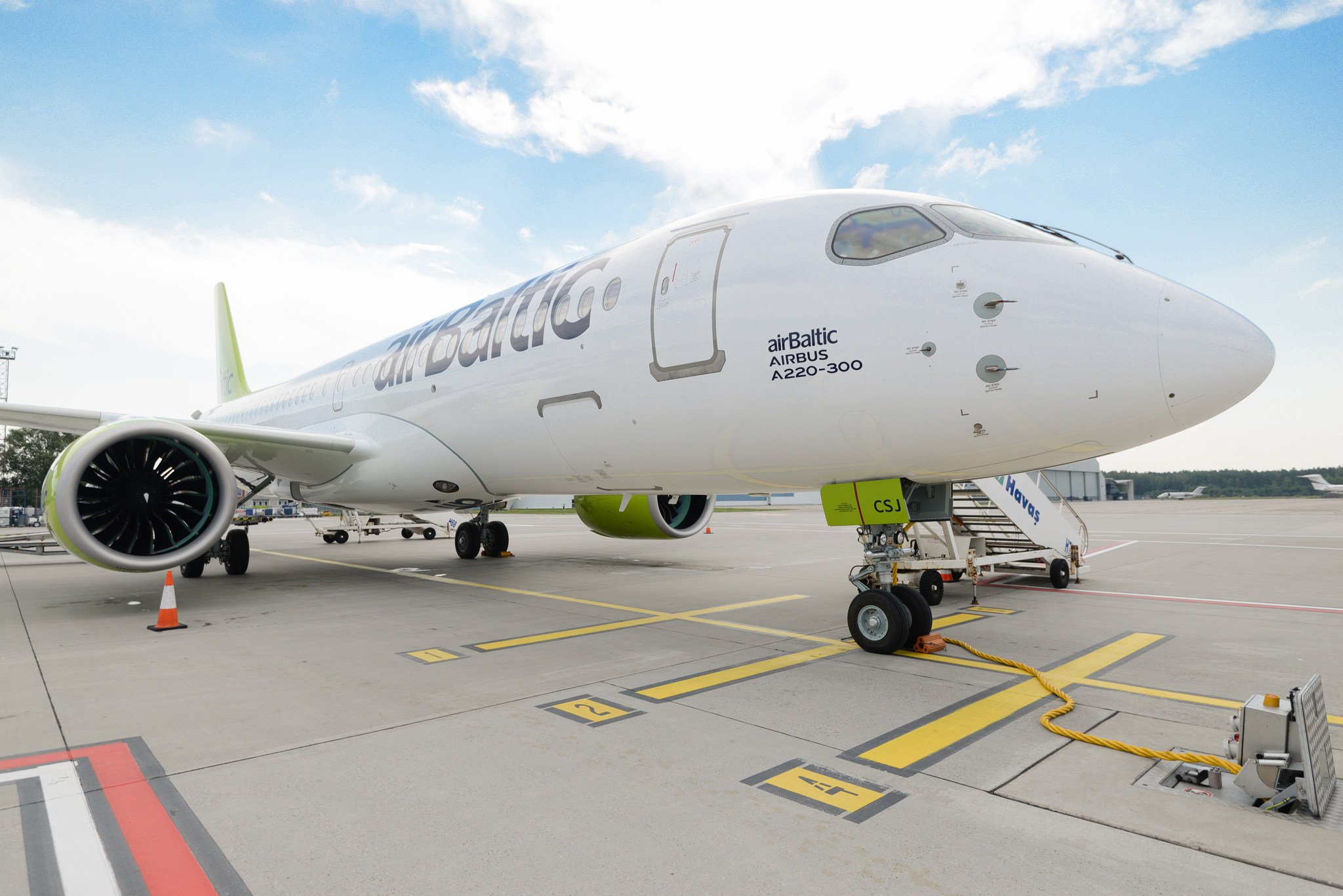 Airbus A220-300 nekdanji CS300 airBaltic