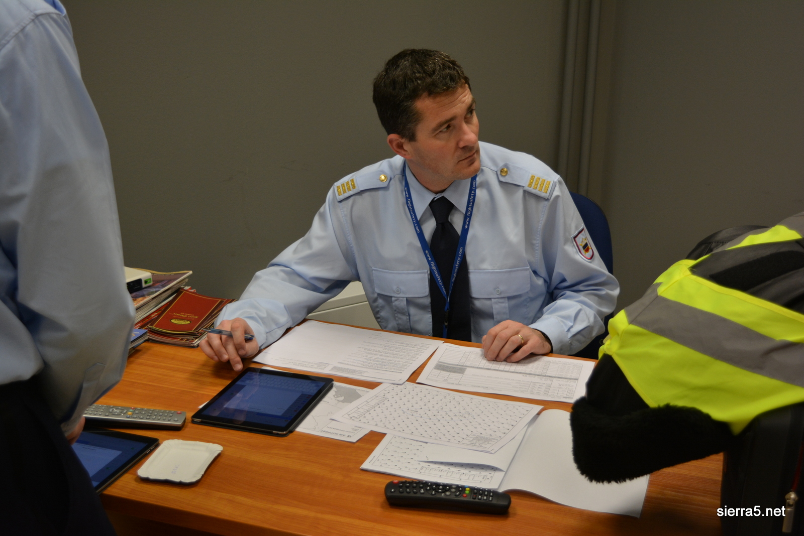 Priprava na let, pilot stotnik Andrej Bračun