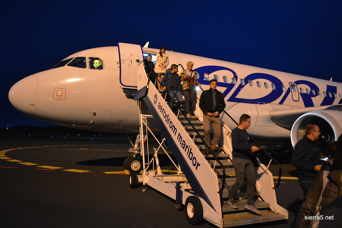 V Maribor letijo predvsem čarterji